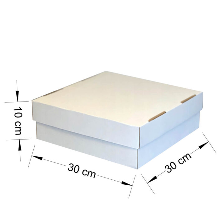 Коробка для кексів 300x300x100 мм