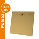 Brązowe kartony na płyty analogowe - oferta hurtowa 1400 sztuk