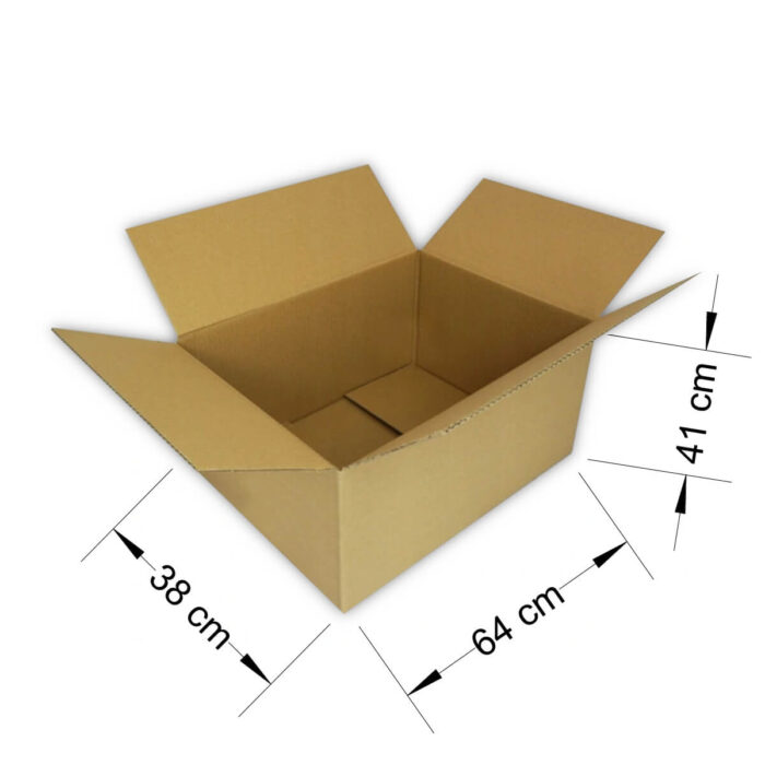 Коробка з клапаном 640x380x410 - Посилка С - 330 шт.