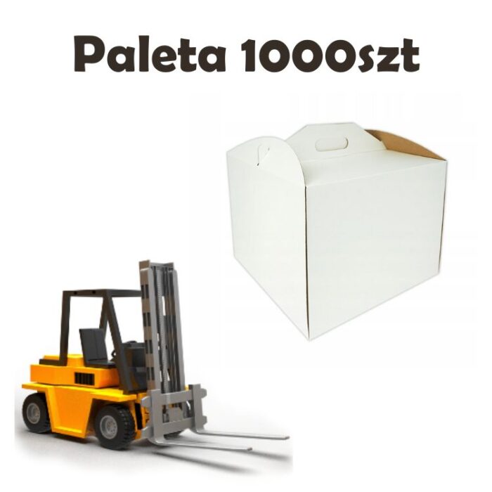 Коробка для торта 280x280x250 мм - 1000 шт.