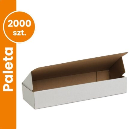 Białe pudełko na mazurek pakiet 2000 sztuk